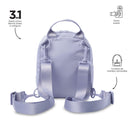 Mochila Pequeña para Mujer 3 en 1 Yuen 2.0 Morado