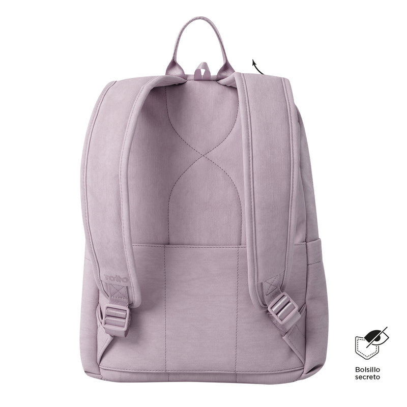 Mochila Porta Laptop 14" Bow Mediano Rosado Mujer