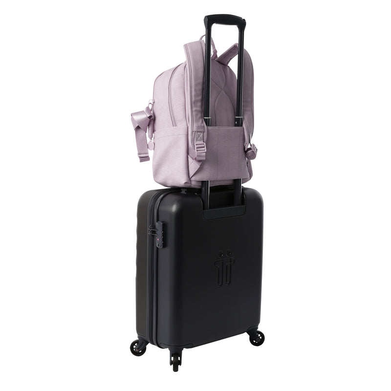 Mochila Porta Laptop 14" Bow Mediano Rosado Mujer