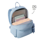 Mochila Porta Laptop 14" Bow Mediano Azul Mujer