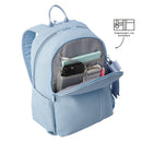 Mochila Porta Laptop 14" Bow Mediano Azul Mujer