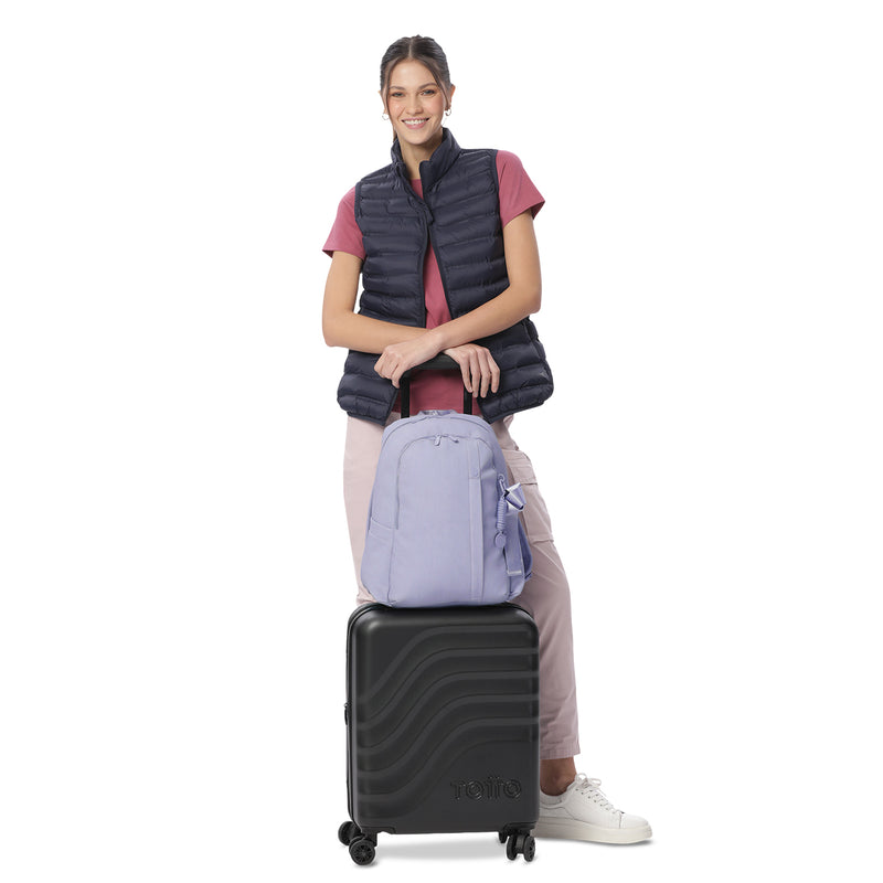 Mochila Ejecutivo Porta PC 14" Bow Morado Mujer