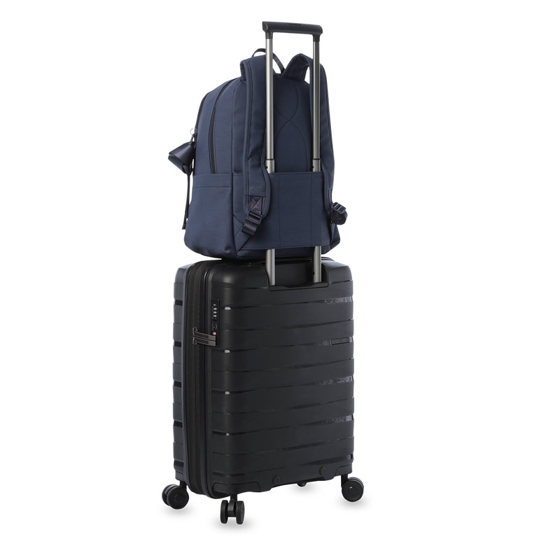 Mochila Ejecutiva Porta PC 14" Bow Azul Mujer