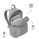 Mochila Universitaria Plaine Gris