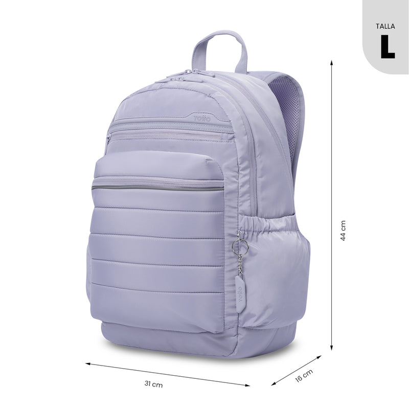 Mochila Universitaria Porta PC 14" Plaine 2.0 Morado Mujer