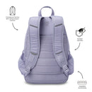 Mochila Universitaria Porta PC 14" Plaine 2.0 Morado Mujer