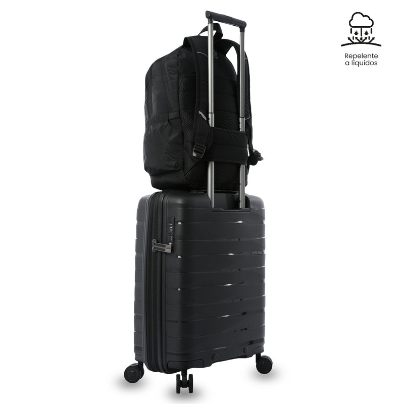 Mochila Universitaria Porta PC 14" Plaine 2.0 Negro Unisex