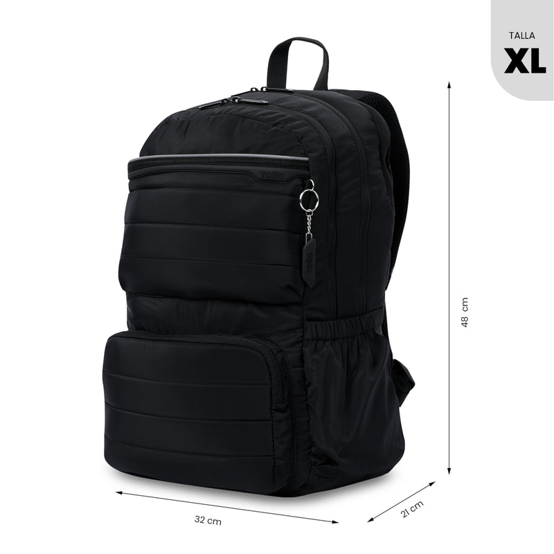 Mochila Universitaria Porta PC 16" Campus Negro Unisex