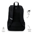 Mochila Universitaria Porta PC 16" Campus Negro Unisex