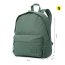 Mochila Escolar Pack X 2 + Cartuchera Kalex Verde