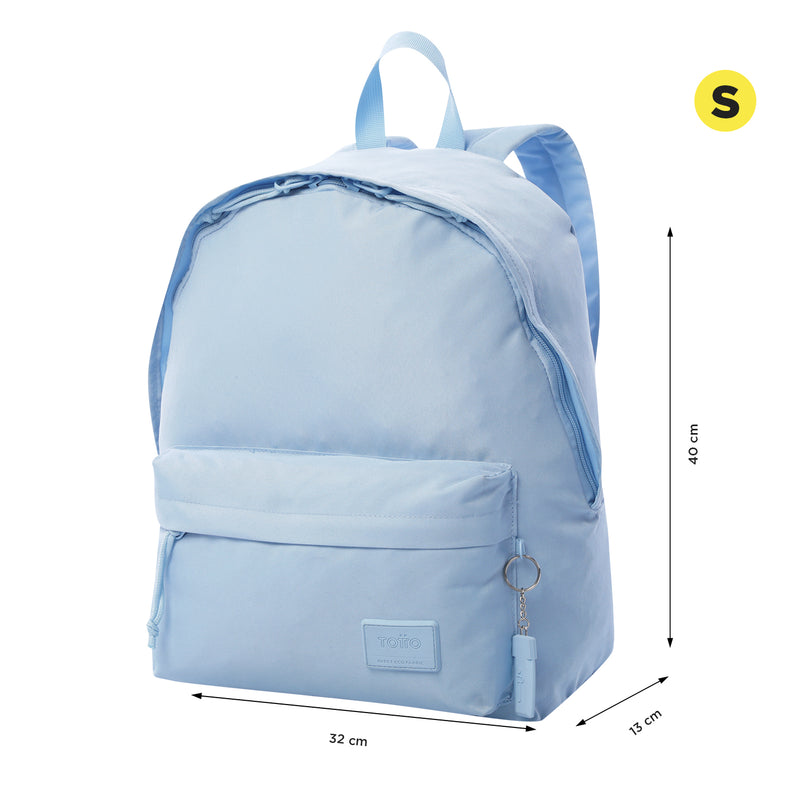 Mochila Escolar Pack X 2 + Cartuchera Kalex Azul