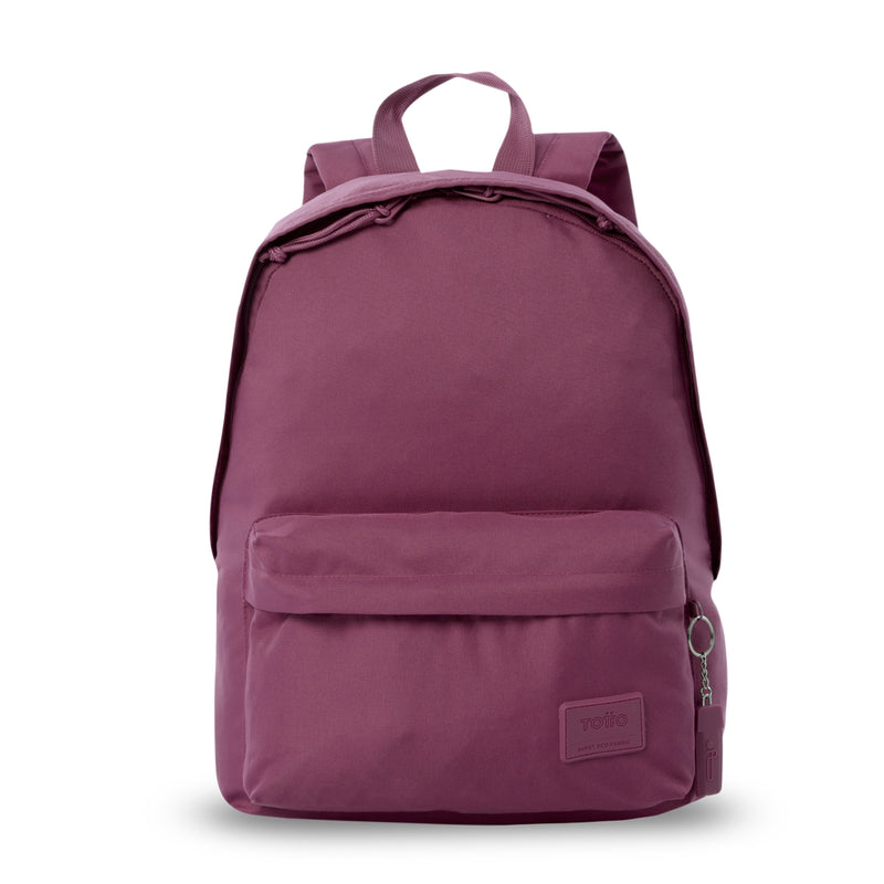 Combo Kalex X 2 Mochilas Porta PC 14 " + Cartuchera Rosado Mujer