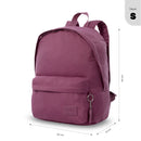 Combo Kalex X 2 Mochilas Porta PC 14 " + Cartuchera Rosado Mujer