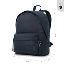 Combo Kalex X 2 Mochilas Porta PC 14 " + Cartuchera Azul Unisex