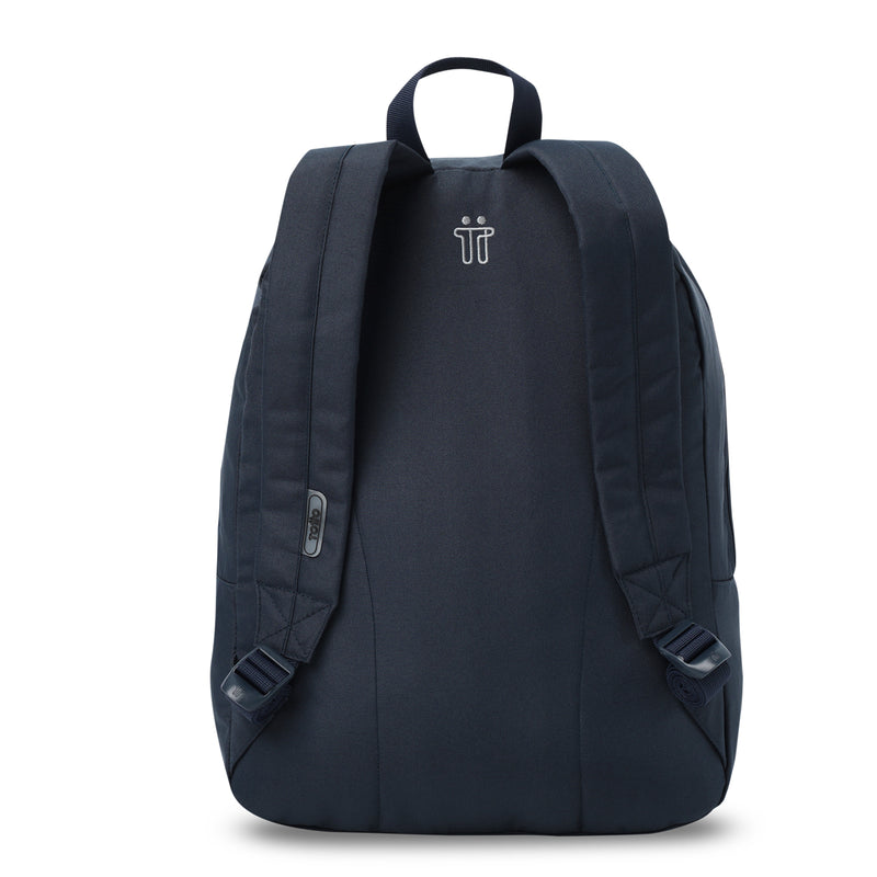 Combo Kalex X 2 Mochilas Porta PC 14 " + Cartuchera Azul Unisex