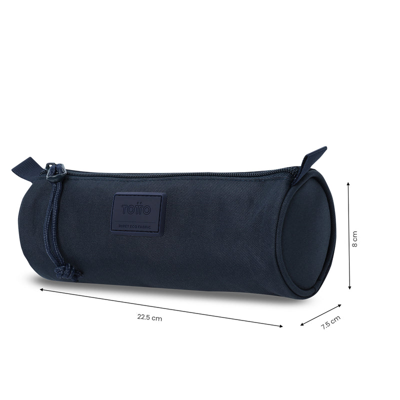 Combo Kalex X 2 Mochilas Porta PC 14 " + Cartuchera Azul Unisex