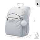 Mochila Juvenil Acuarela Neo Grande Blanco
