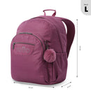 Mochila Juvenil Acuarela Neo Grande Rosado