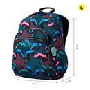 Mochila Acuarela Escolar - Color: Estampado