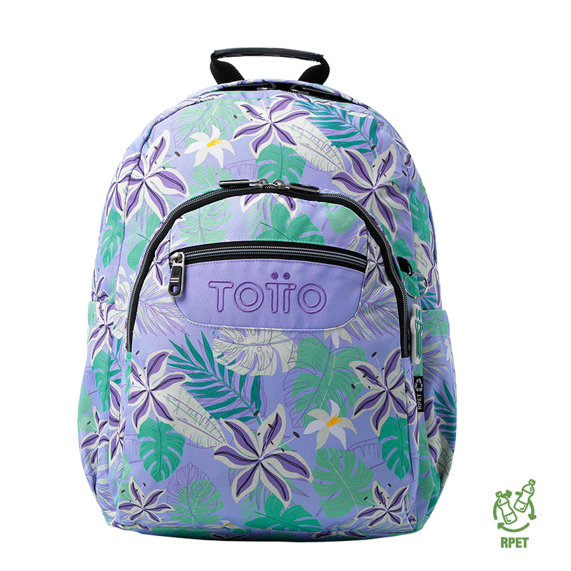 Mochila Escolar Acuarela  Morado