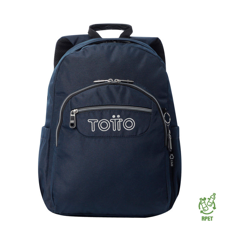 Mochila para colegio Acuarela Azul