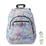 Mochila Juvenil Acuarela Glitter