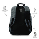 Morral Juvenil Acuarela Grande Gris