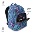 Mochila Juvenil Acuarela Grande Azul