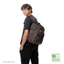 Mochila Juvenil Acuarela Grande Negro