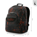 Mochila Juvenil Acuarela Grande Negro