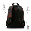 Mochila Juvenil Acuarela Grande Negro