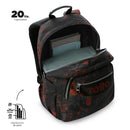 Mochila Juvenil Acuarela Grande Negro