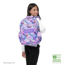 Mochila Juvenil Acuarela Grande Morado