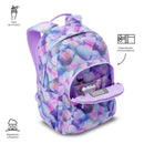 Mochila Juvenil Acuarela Grande Morado