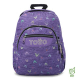 Mochila Juvenil Acuarela Glitter
