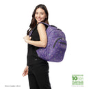 Mochila Juvenil Acuarela Grande Morado