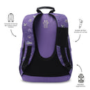 Mochila Juvenil Acuarela Grande Morado