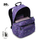 Mochila Juvenil Acuarela Grande Morado