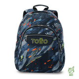 Mochila Juvenil Acuarela Glitter