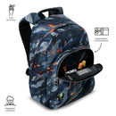 Mochila Juvenil Acuarela Grande Azul