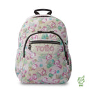 Mochila Juvenil Acuarela Grande Blanco