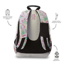 Mochila Juvenil Acuarela Grande Blanco