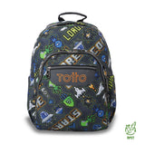 Mochila Juvenil Acuarela Glitter