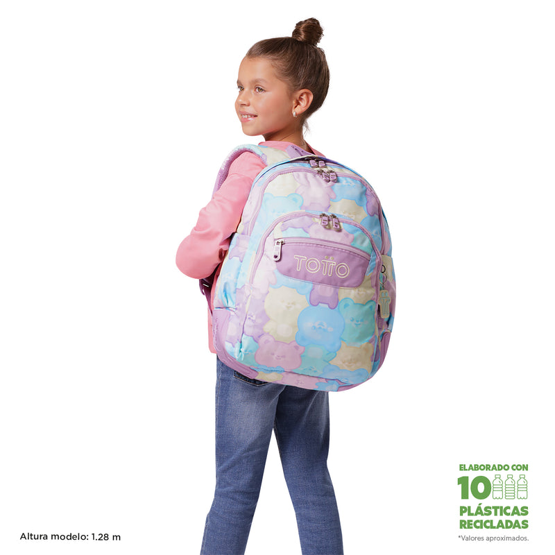 Mochila para colegio Rayol Verde