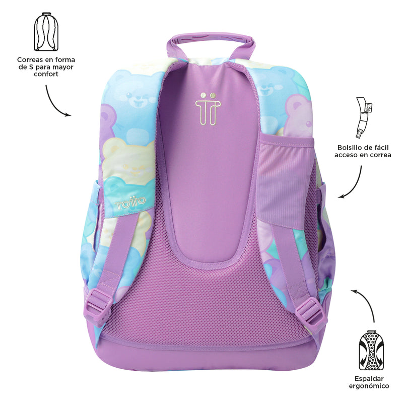 Mochila para colegio Rayol Verde