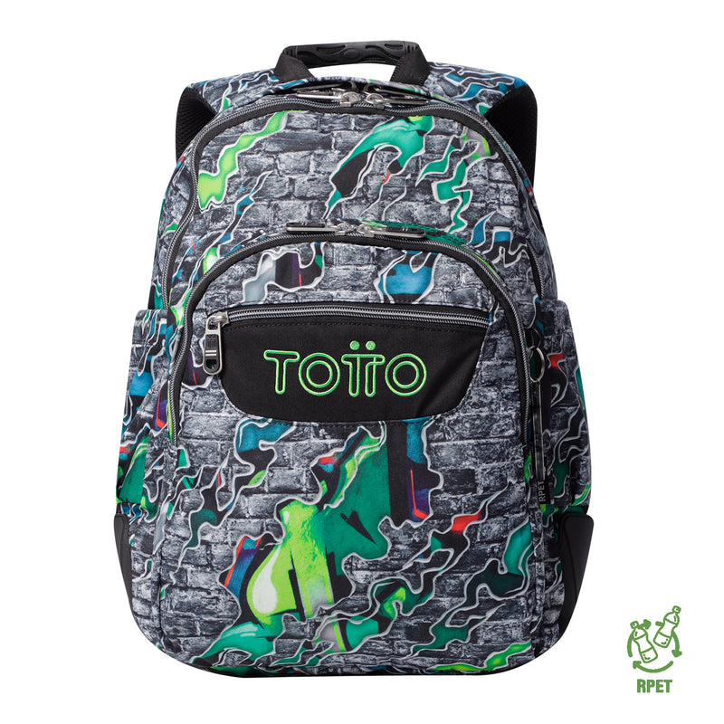 Mochila para colegio Rayol Gris