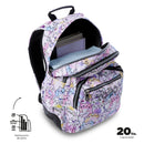 Mochila Juvenil Rayol Grande Rosado