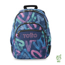 Mochila Juvenil Rayol Grande Azul