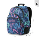 Mochila Juvenil Rayol Grande Azul