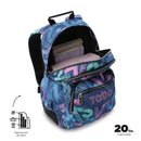 Mochila Juvenil Rayol Grande Azul